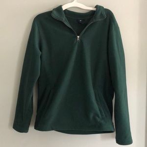 Gap, Quarter zip, green jacket